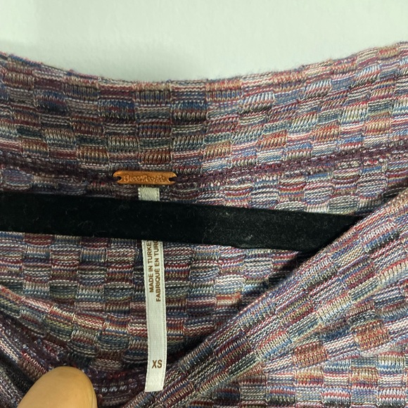 Free People Boat Neck Blouse Style OB938031, Size S, Long Sleeve. - Picture 4 of 6